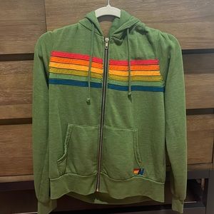 Size small Aviator nation zip up. Barley worn